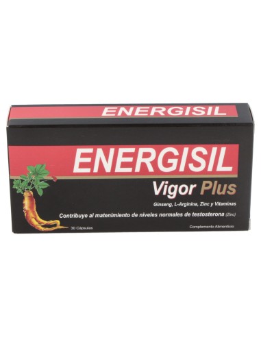 Energisil Vigor Plus (Ginseng+Arginina) 30Cap.