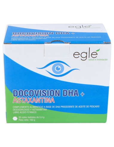 Eglé Docovision Dha + Astaxantina 30X5Ml