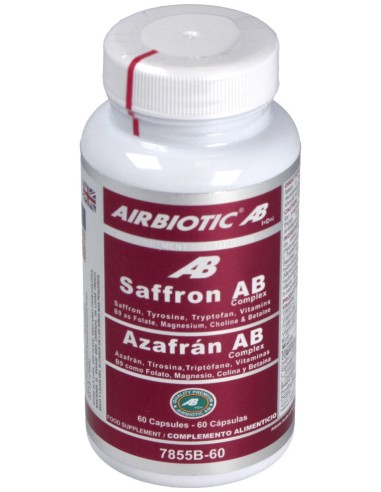 Airbiotic Azafrán Ab Complex 60 Cápsulas