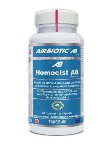 Airbiotic Homocisteína Ab Complex Con B9 60Caps