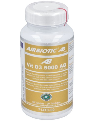 Airbiotic® Ab Vitamina D3 125Mg 90 Tabletas