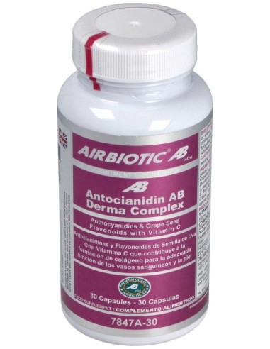 Airbiotic® Ab Antiocianidin Derma-Complex 30Cáps