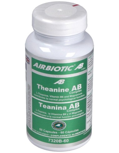 Airbiotic Teanina Ab Complex 60 Cápsulas