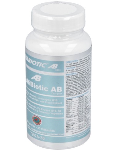 Airbiotic Multibiotic Complex Multinutriente 30Caps