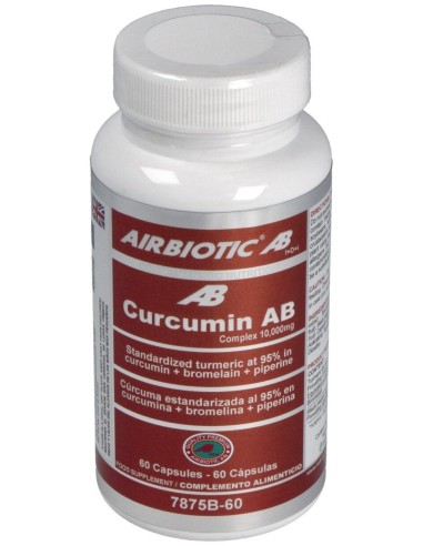 Airbiotic Cúrcuma Ab Complex 10.000 Mg 60 Cápsulas