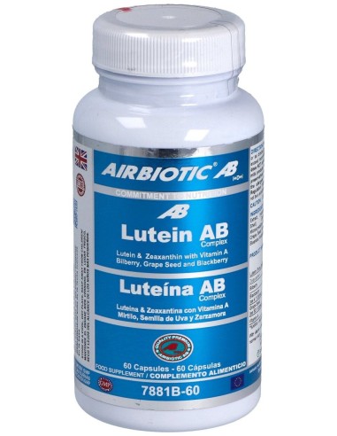Airbiotic Lutein Ab Complex 60 Cápsulas