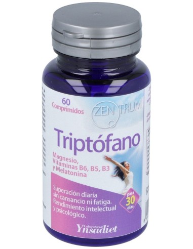 Zentrum Triptofano Magnesio Vit B6 B5 B3 Y Melatonina 60Comp