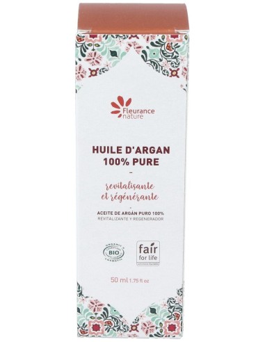 Fleurance Huile Argan Bio 100% Pure 50Ml