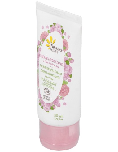 Fleurance Nature Creme Hydratante A L' Eau Florale De Rose 50Ml