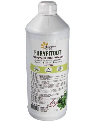 Fleurance Nature Puryfitout- Nettoyant Multi-Usages Ecologique 1L