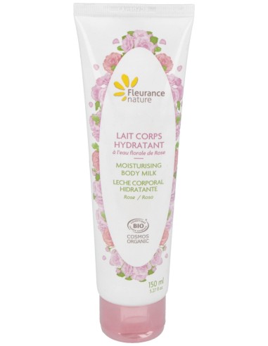 Fleurance Nature Lait Corps Hydratant A La Rose 150Ml