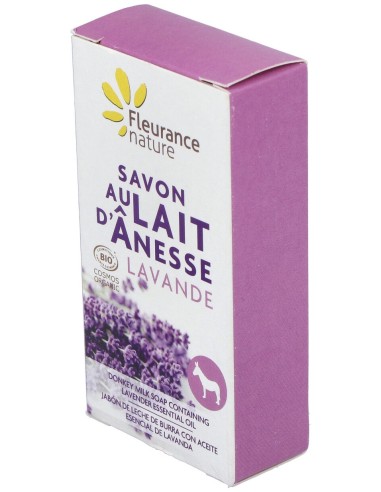 Fleurance Nature Savon Lait Anesse Lavande 100G