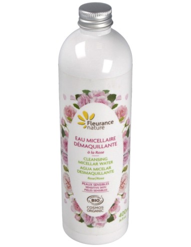 Fleurance Nature Eau Micellaire Demaquillante Bio Rose 400Ml