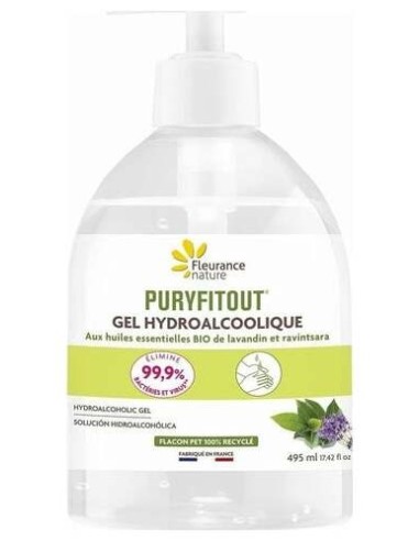 Fleurance Nature Puryfitout Gel Hidroalcoholico Vegan 450Ml