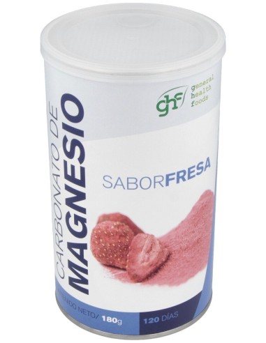 Ghf Carbonato De Magnesio Sabor Fresa 180G