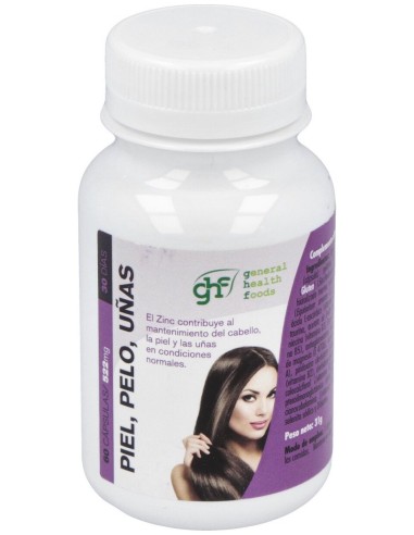 Ghf Piel Pelo Y Uñas 60Cáps De 522Mg