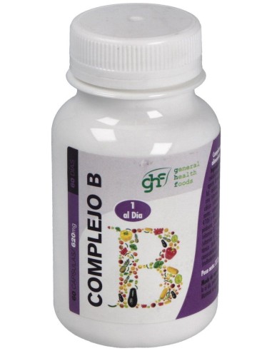Ghf Vitaminas B Complex 600Mg 60Cáps