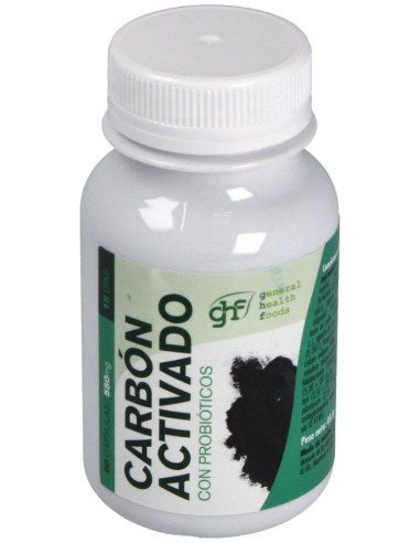 Ghf Carbón Probiótico 550Mg 90Cáps