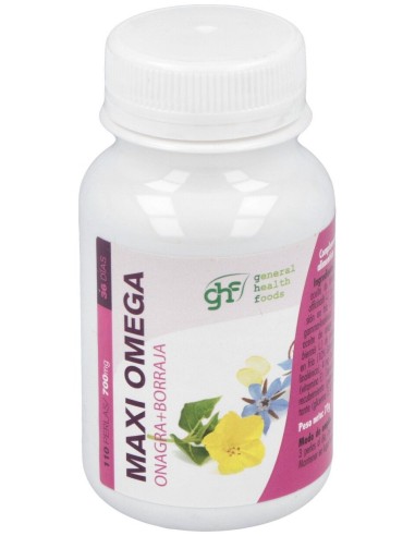 Maxi Omega Onagra Y Borraja 500Mg. 110Perlas