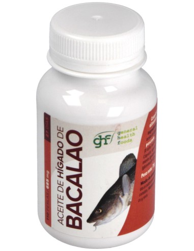 Ghf Hígado De Bacalao 700Mg 110 Perlas