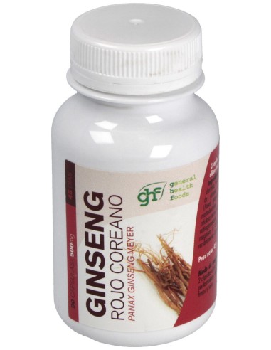 Ghf Ginseng Rojo Coreano 500Mg 90Cáps