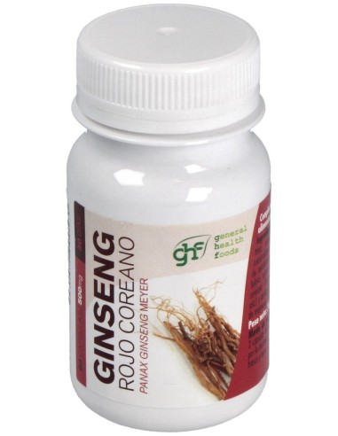 Ghf Ginseng Rojo Coreano 500Mg 60Cáps