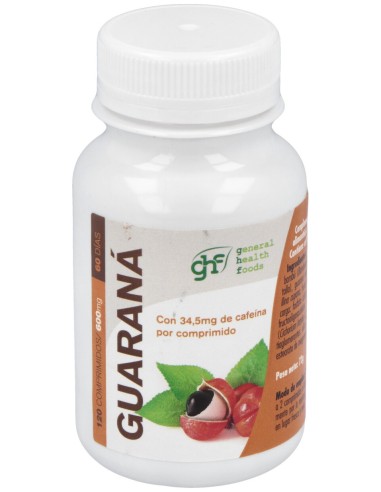 Ghf Guaraná 600Mg 120Comp