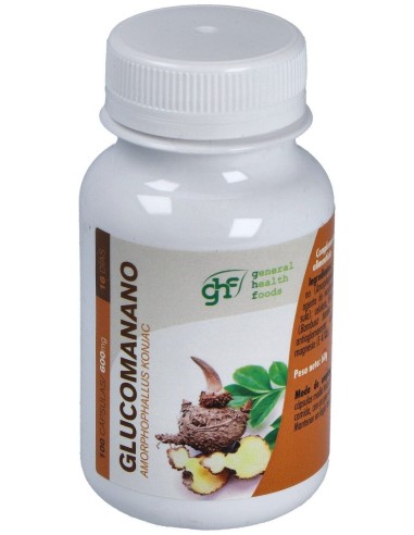 Glucomanano 600Mg. 100Cap.