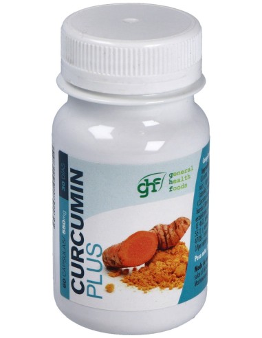 Ghf Curcumin Plus 60 Cápsulas 550Mg