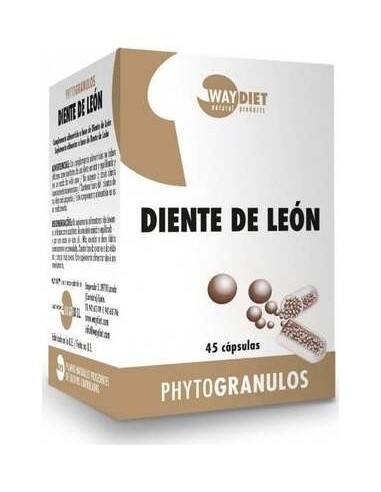 Waydiet Natural Phytogranulos Diente Leon 45Caps