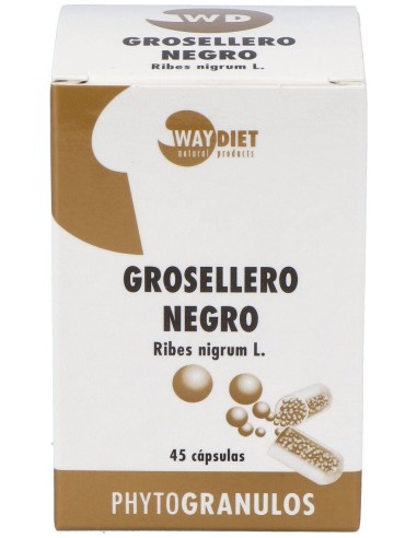 Waydiet Natural Grosellero Negro 45Caps