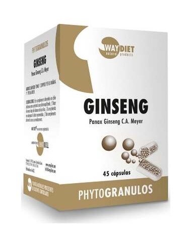 Waydiet Natural Ginseng Phytogránulos 45Caps