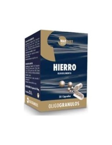 Waydiet Natural Hierro Oligogranulos 50Caps