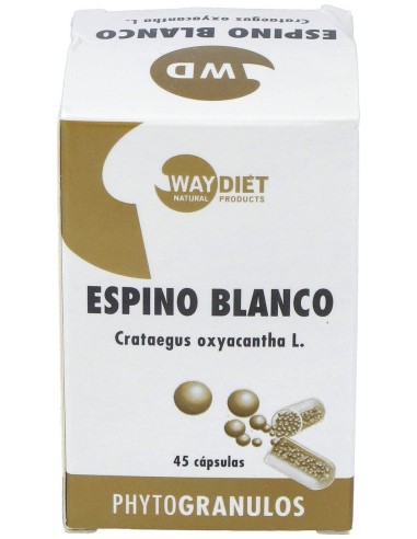 Waydiet Natural Phytogranulos Espino Blanco 45Caps