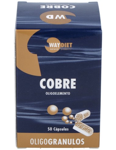 Waydiet Natural Products Cobre Oligogranulos 50Caps