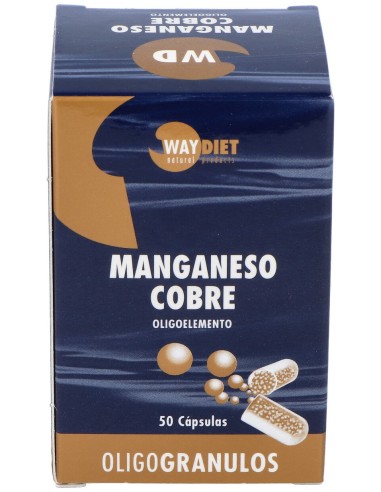 Manganeso-Cobre Oligogranulos 50Caps.