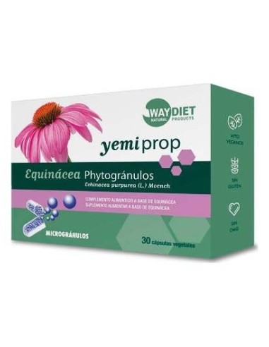 Waydiet Natural Yemiprop Echinacea Phytogránulos 45Caps