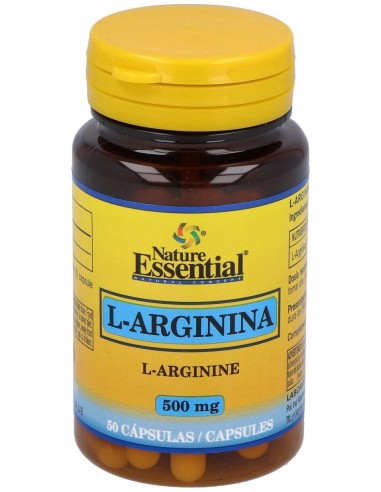 Nature Essential L-Arginina 50 Caps