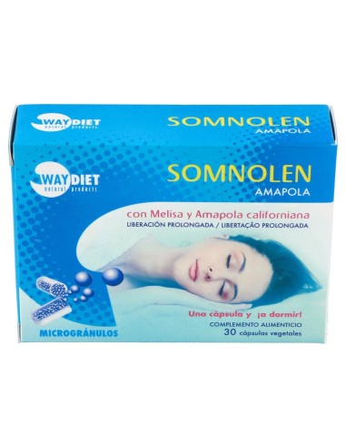 Waydiet Somnolem Amapola 30Caps