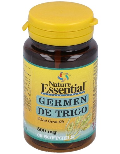 Nature Essential Aceite Germen Trigo 500Mg 60Caps