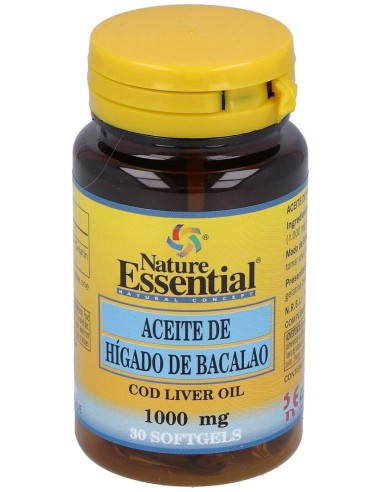 Aceite De Higado De Bacalao 1000Mg. 30Perlas