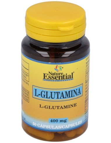 Nature Essential Glutamina-L 400Mg 50 Cap