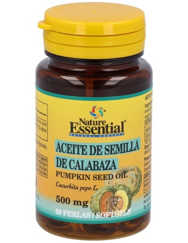 Aceite De Semillas De Calabaza 500Mg. 50Perlas