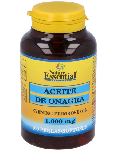 Nature Essential Aceite De Onagra 1000Mg 100 Perlas