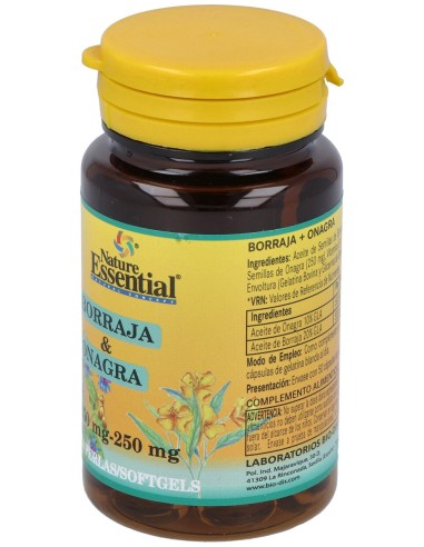 Nature Essential Borraja + Onagra 500Mg 50 Perlas