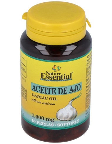 Nature Essential Garlic Oil 60 Perlas