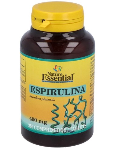 Nature Essential Espirulina 250 Tabletas