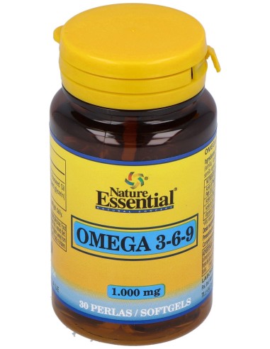 Nature Essential Omega 3-6-9 1000Mg 30 Perlas