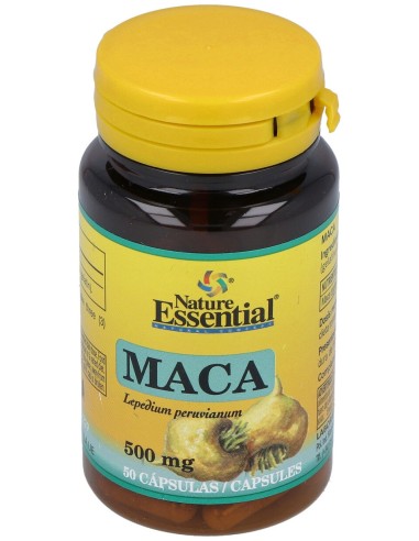 Nature Essential Maca 500Mg 50Cáps