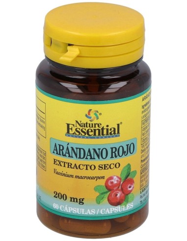 Nature Essential Arandano Rojo 5000Mg (Ext.Seco). 60 Comp.